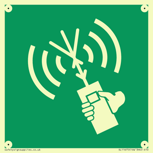 E051 safe condition 2way VHF radio